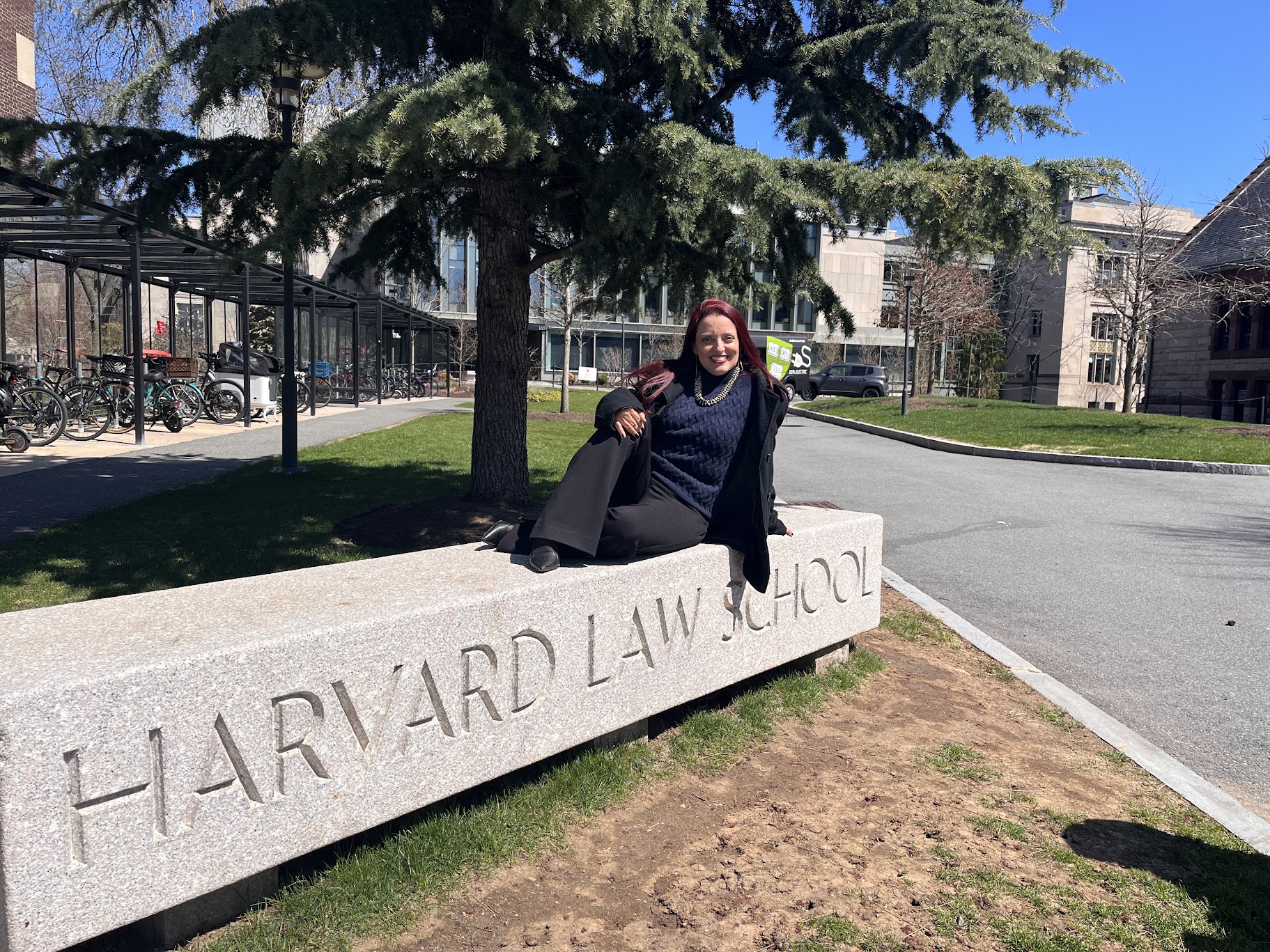 Léa em Harvard Law School